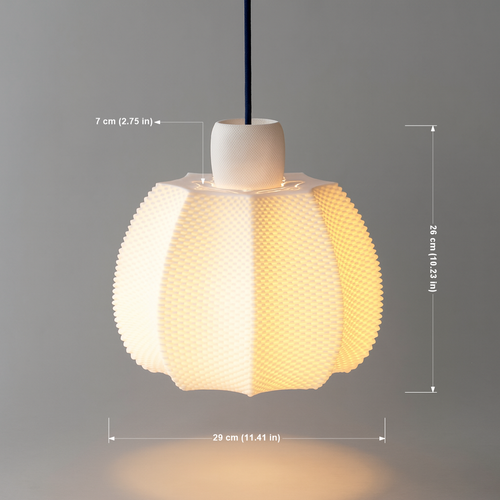Aurora Veil – závěsná lampa – produktový obrázek 4