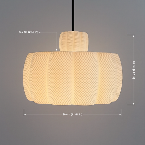 Lotus Glow – závěsná lampa – produktový obrázek 3
