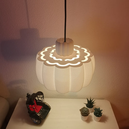 Lotus Glow – závěsná lampa – produktový obrázek 5