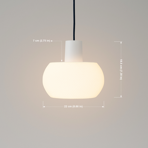 LumaSphere – závěsná lampa – produktový obrázek 4