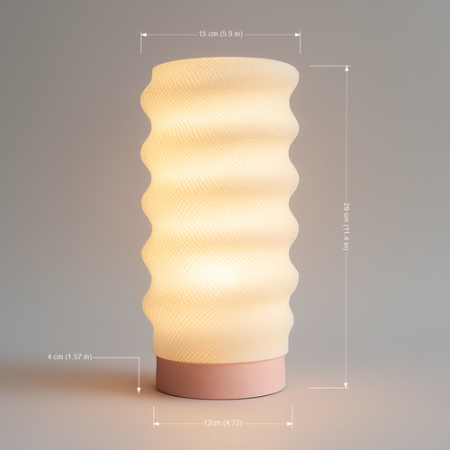 Lumina Twist – přenosná stolní lampa – produktový obrázek 4