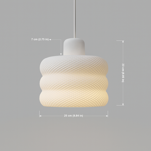 Luminous Hive – závěsná lampa – produktový obrázek 4