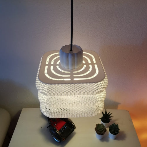 Silk Lantern – závěsná lampa – produktový obrázek 5