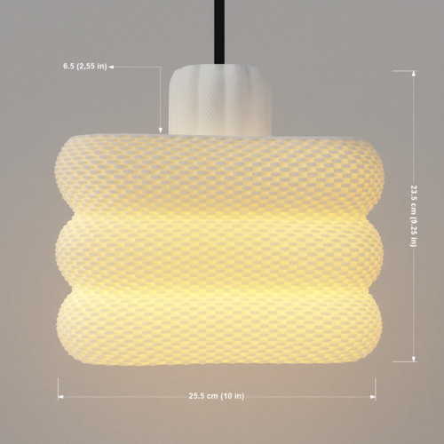 Silk Lantern – závěsná lampa – produktový obrázek 4